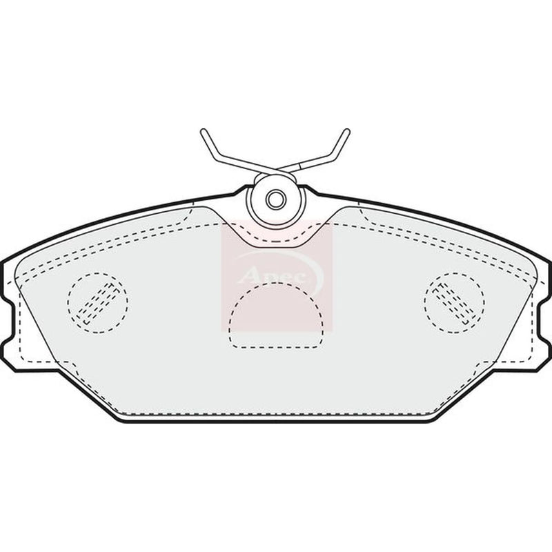 Apec Front Brake Pad Set PAD1141