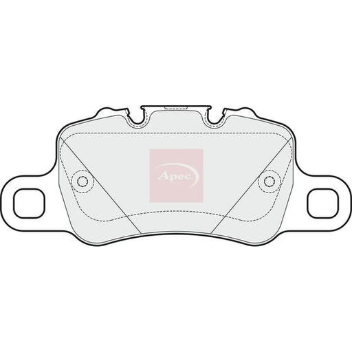 Apec Rear Brake Pad Set PAD2020