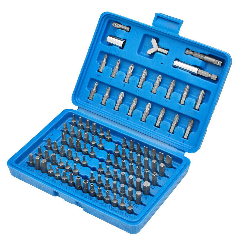 Draper Screwdriver Bit Set 100 Piece with Storage Case