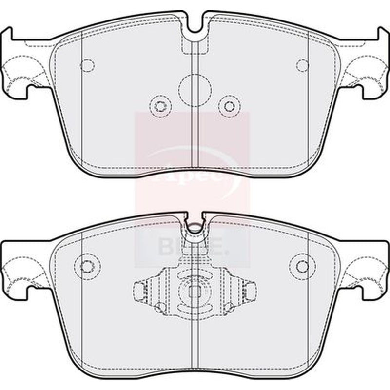 Apec Front Brake Pad Set PD3783