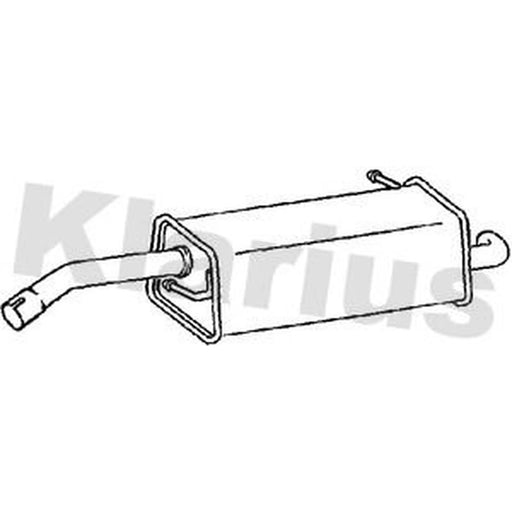 Klarius Box With Tail Pipe Rear FE1069T