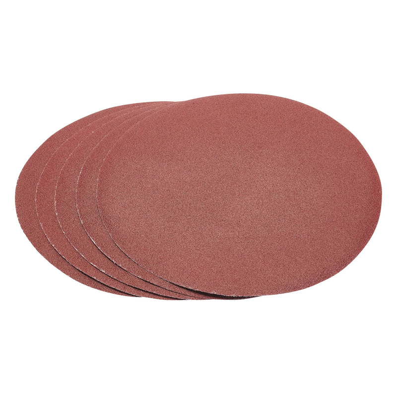 Draper Hook and Eye Backed Aluminium Oxide Sanding Discs, 100 Grit