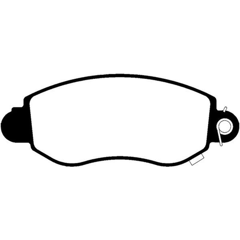Abtex Front Brake Pad Set PLU3724