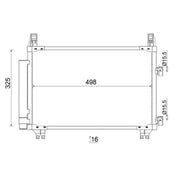 Mahle Air Conditioning Condenser AC 793 000S