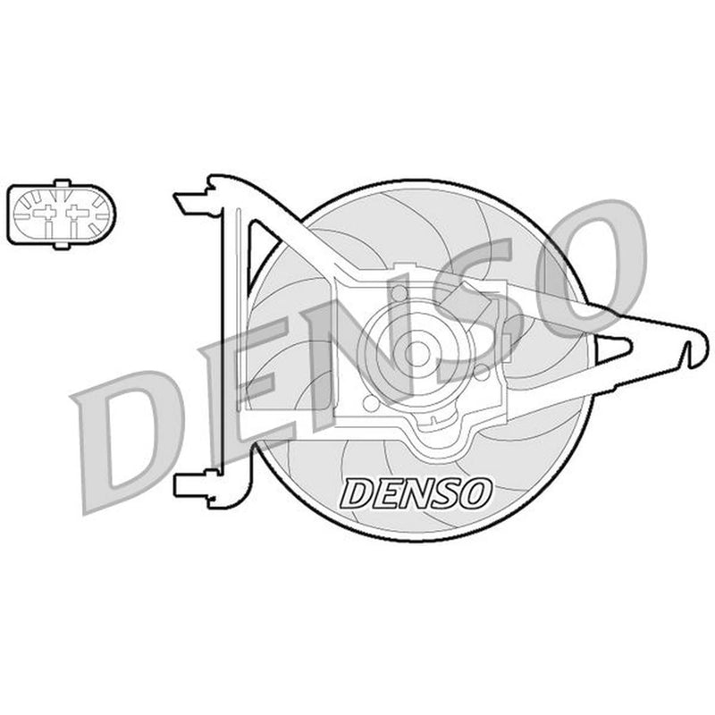 Denso Engine Cooling Fan DER21021