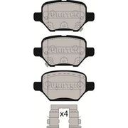 Juratek Rear Brake Pad Set JCP8562
