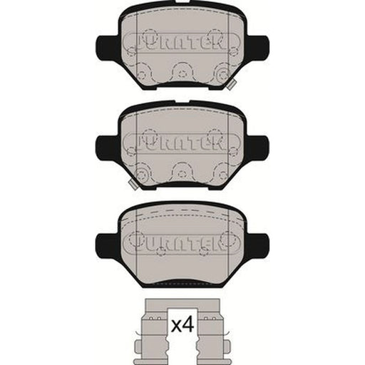 Juratek Rear Brake Pad Set JCP8562