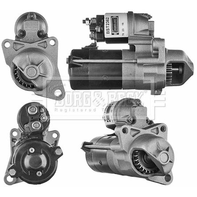 Borg & Beck Starter Motor 12V 1.1kW 23 Teeth BST2362