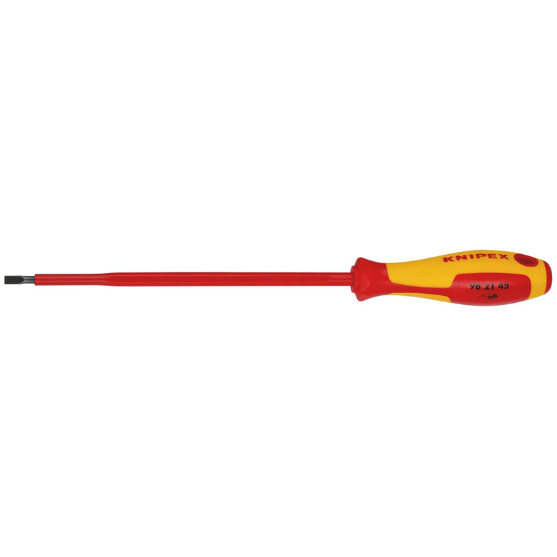 KNIPEX VDE Insulated Slotted Screwdriver 4.5 x 180mm