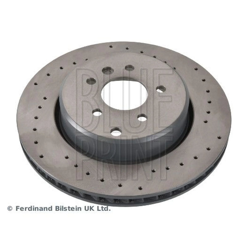 Blue Print 2 x Perforated/Vented Rear Brake Discs ADT343304