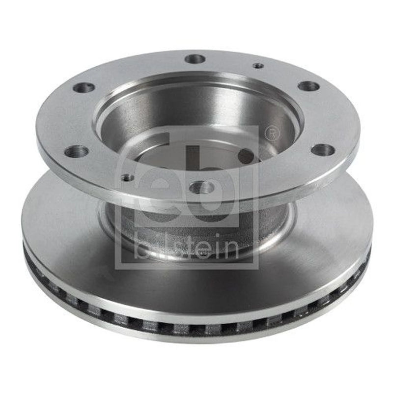 Febi 2 x Internally Vented Front Brake Discs 104288