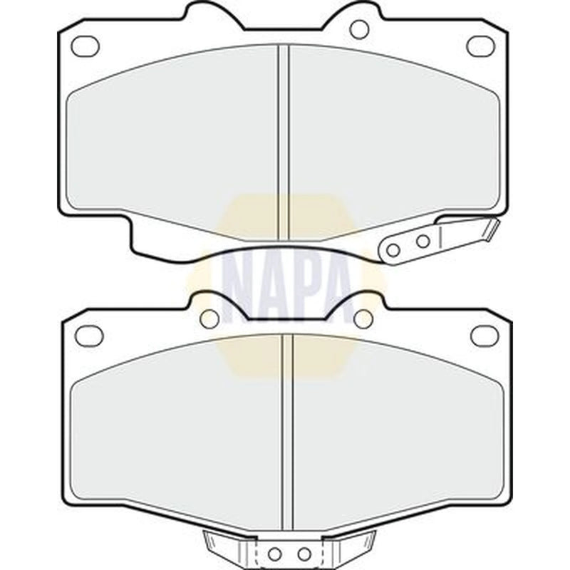 NAPA Front Brake Pad Set NBP1196