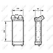NRF Intercooler (Charge Air Cooler) 30190