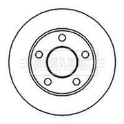Borg & Beck 2 x Rear Brake Discs BBD4949