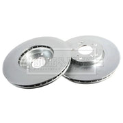 Borg & Beck 2 x Vented Front Brake Discs BBD4593