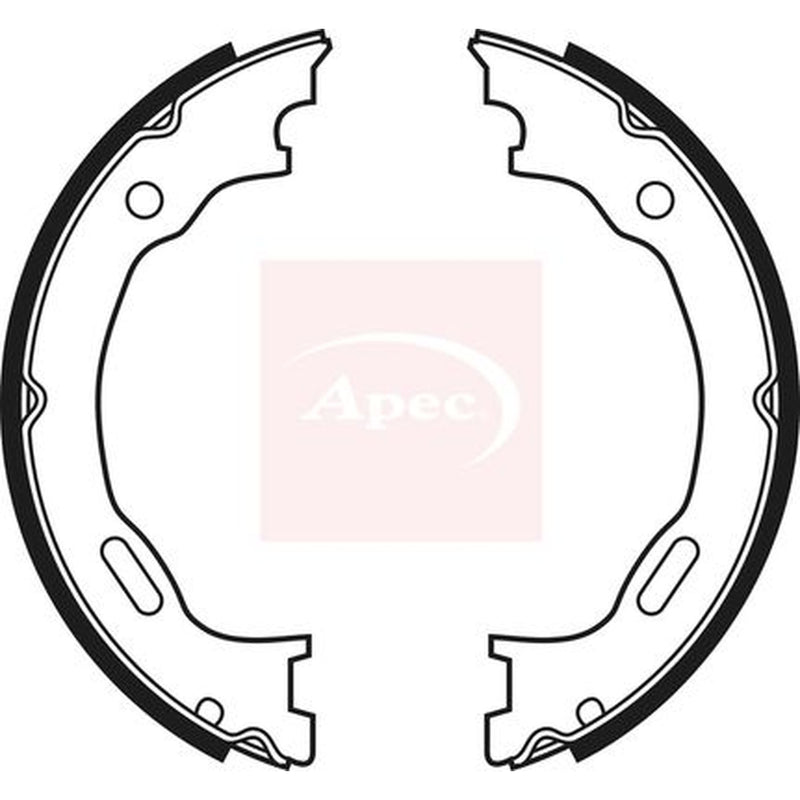 Apec Parking Brake Shoe Set SHU681