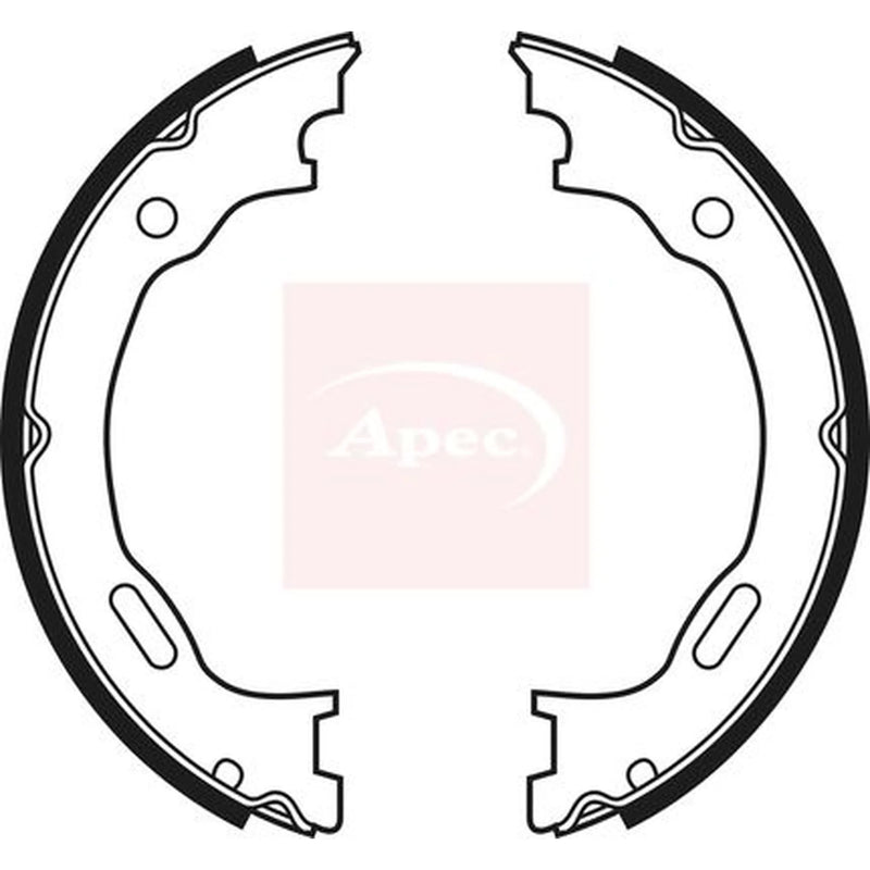 Apec Parking Brake Shoe Set SHU681