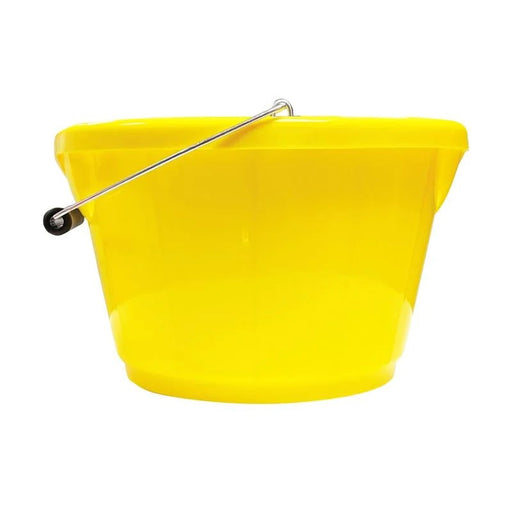 Red Gorilla B4 Shallow Bucket Yellow 10 litre - B4/GP/Y