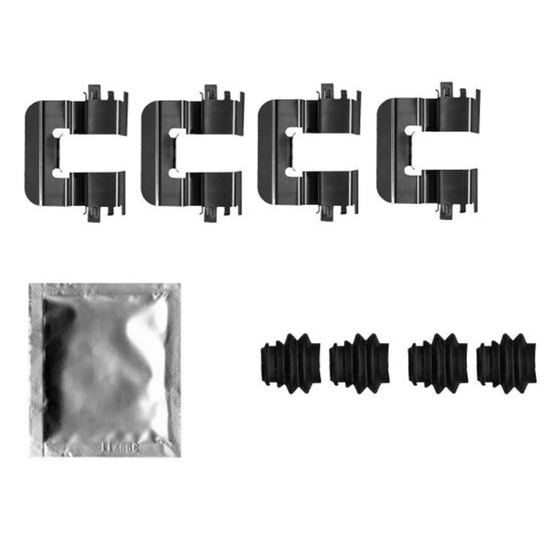 Textar Brake Pad Accessory Fitting Kit Rear 82550100
