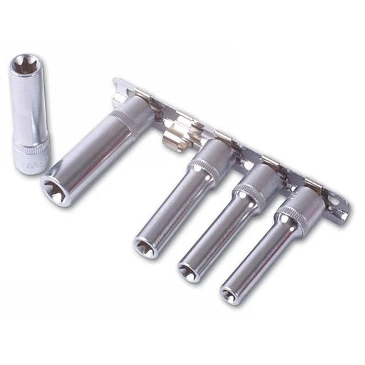 Laser Tools Deep Star Socket Set 3/8"D 5pc - PL