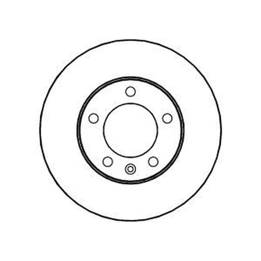 Abtex 2 x Vented Front Brake Discs BD1051V