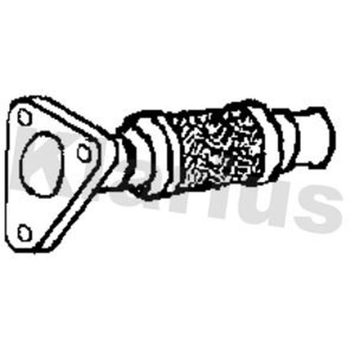Klarius Exhaust Pipe OD VW1683E