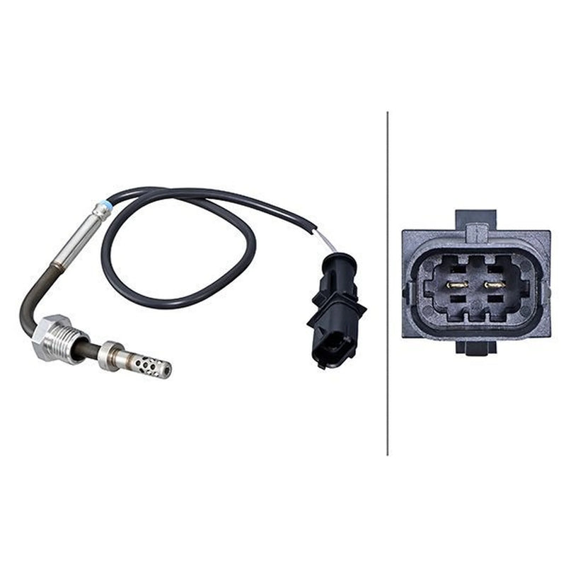 Hella Exhaust Gas Temperature Sensor 6PT 010 376-481