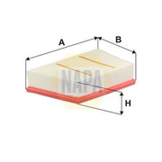 NAPA Engine Air Filter NFA1543