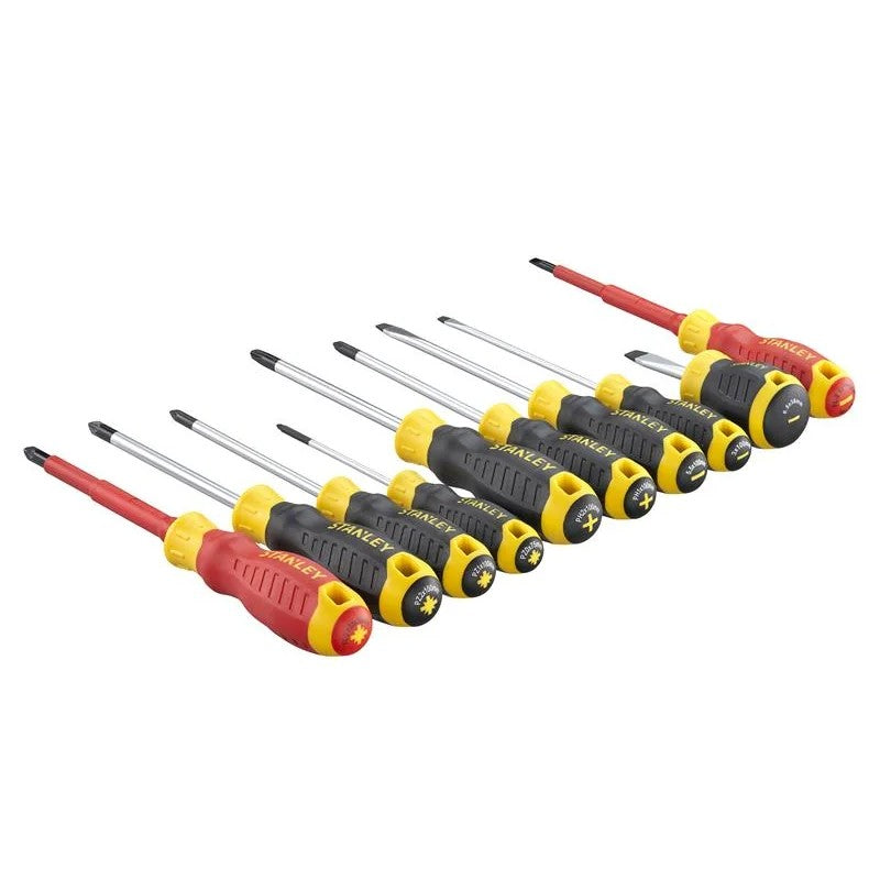 STANLEY® Hand Tools Mixed Screwdriver Set in Wallet, 10 Piece - STHT60035-9