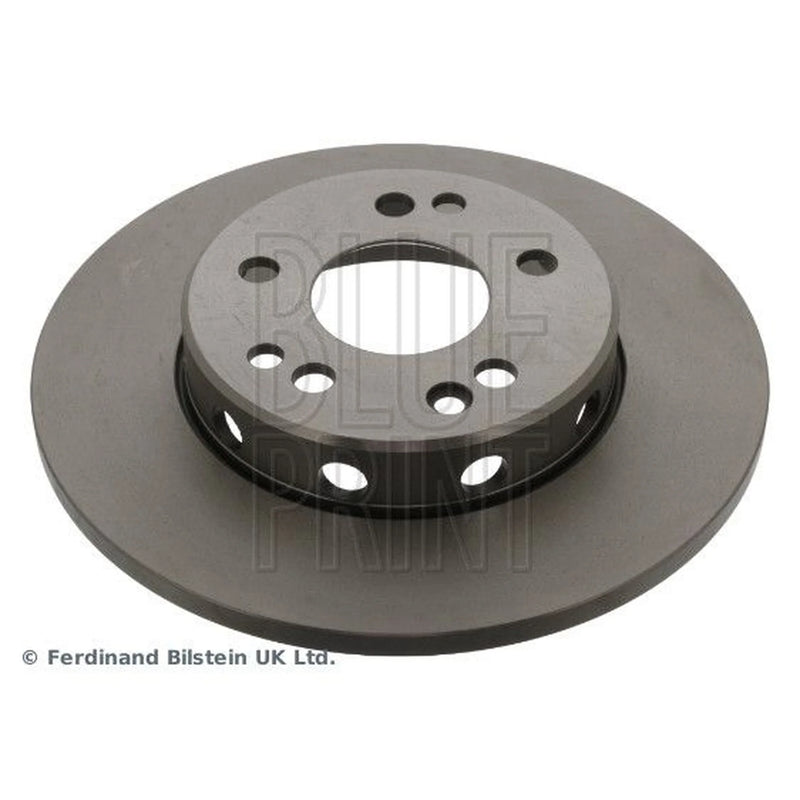 Blue Print 2 x Solid Front Brake Discs ADU174376