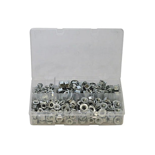 Connect Assorted Metric Flange Nuts Box 225pc - CPL