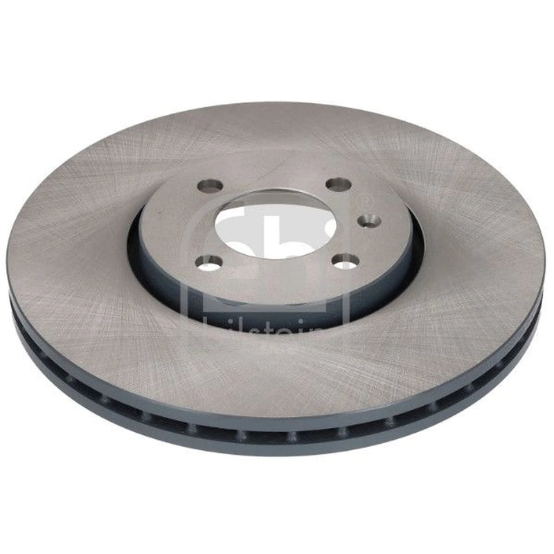 Febi 2 x Internally Vented Front Brake Discs 1000750
