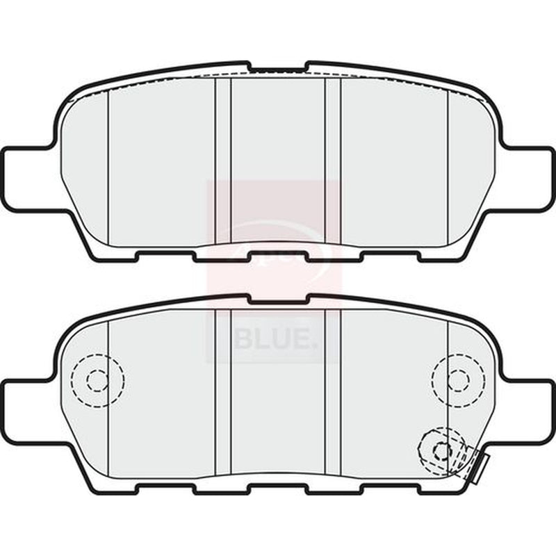 Apec Rear Brake Pad Set PD3280