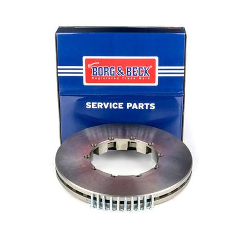 Borg & Beck 2 x Vented Front Brake Discs BBD33036