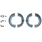 Textar Parking Brake Shoe Set 91075900