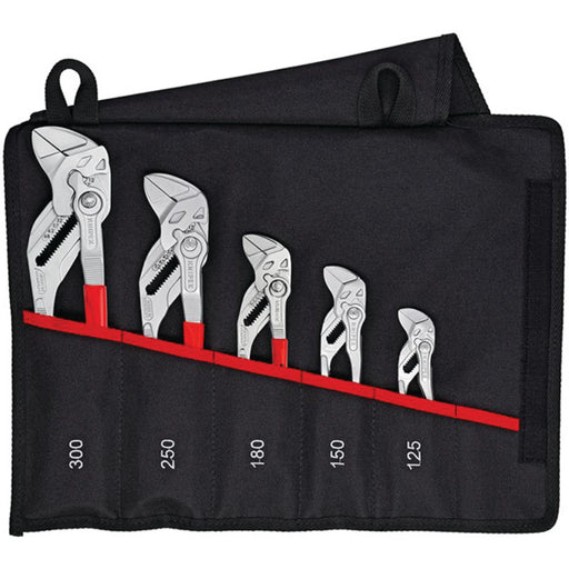 KNIPEX Pliers Wrenches Set 5 Piece 125-300mm