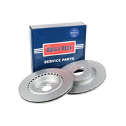 Borg & Beck 2 x Vented Rear Brake Discs BBD5437