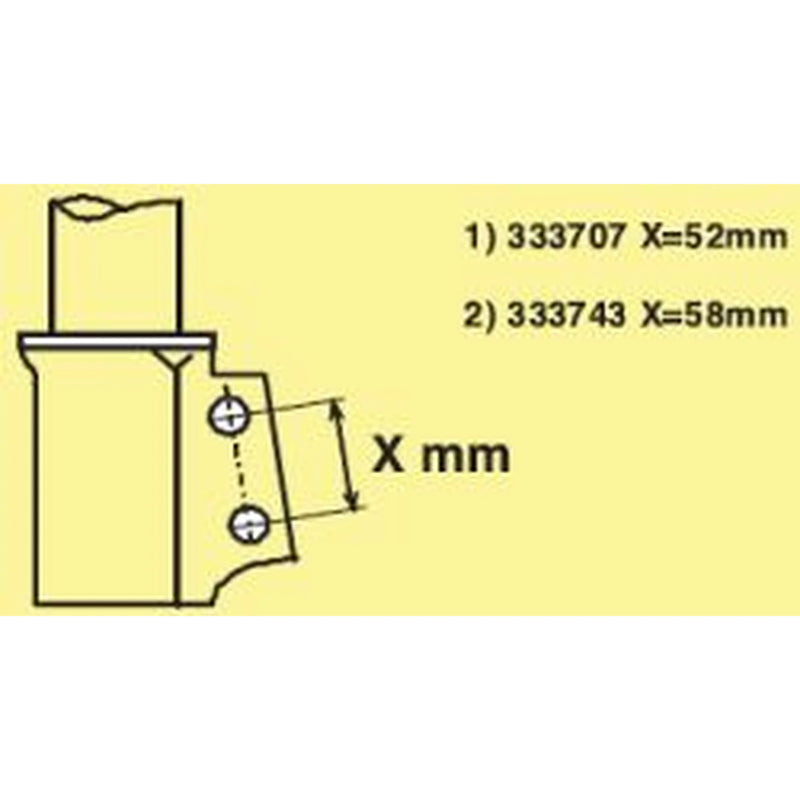 KYB Shock Absorber Damper Strut Front 333743