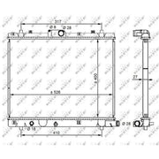 NRF Engine Radiator 59209