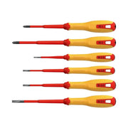 Hultafors VDE Pozidriv & Slotted Screwdriver Set, 6 Piece - HUL444465