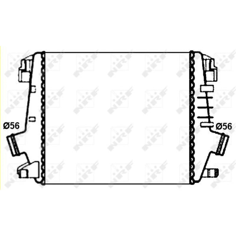 NRF Intercooler (Charge Air Cooler) 30272