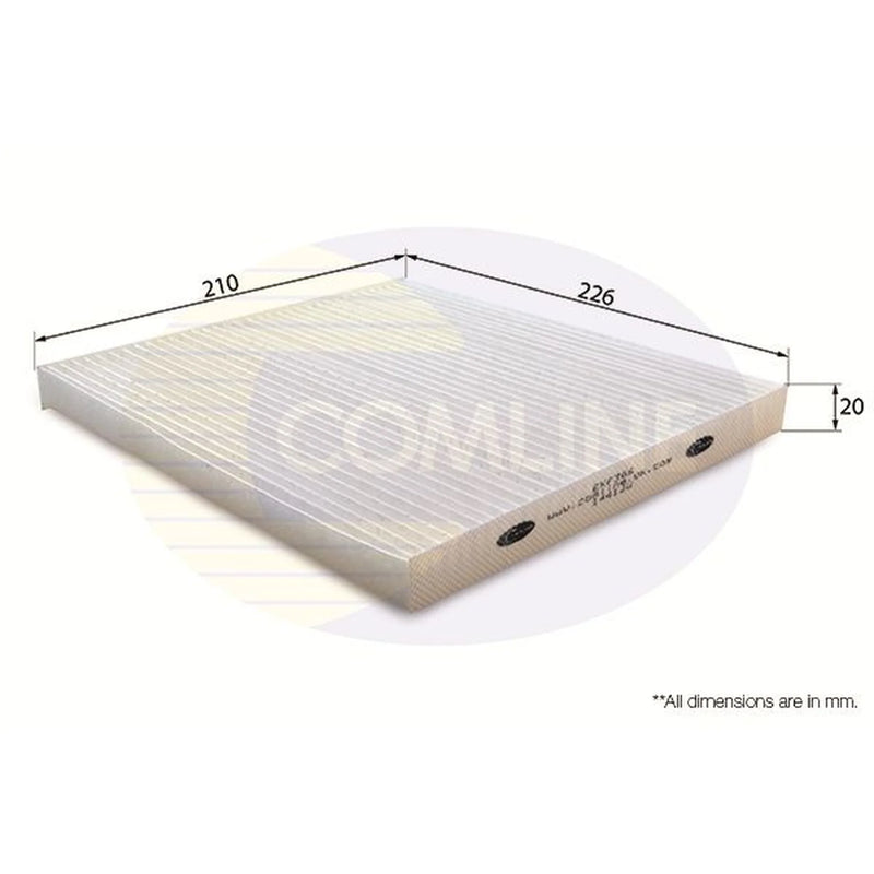 Comline Cabin Air Filter (Pollen Filter) EKF366