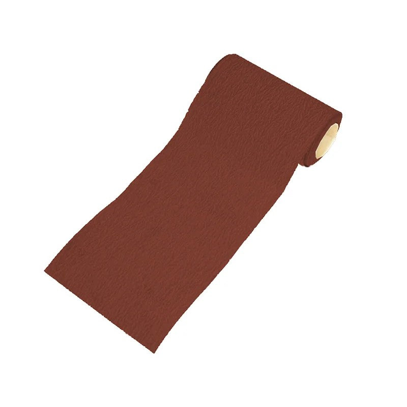 Faithfull Aluminium Oxide Sanding Paper Roll Red Heavy-Duty 115mm x 5m 60G