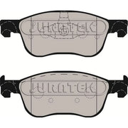 Juratek Front Brake Pad Set JCP8212