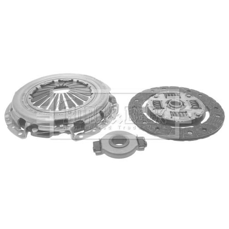 Borg & Beck Clutch Kit Set 3pc 190mm HK6486