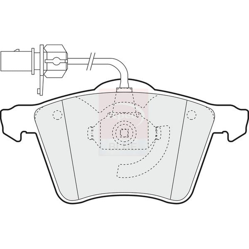 Apec Front Brake Pad Set PD3046