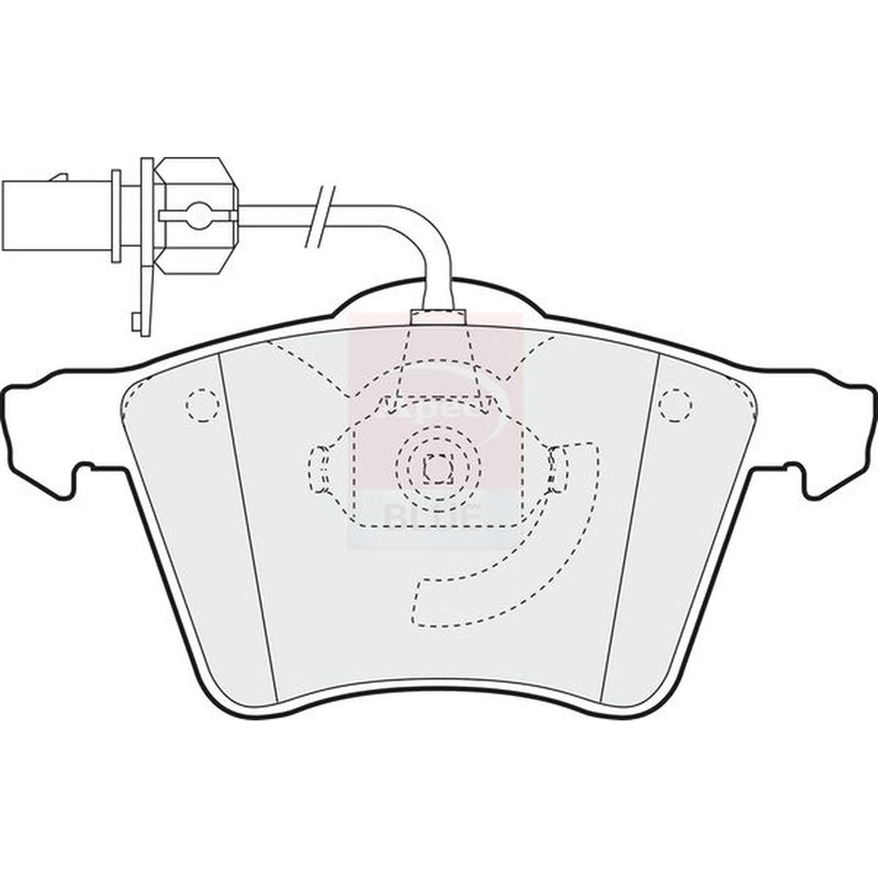 Apec Front Brake Pad Set PD3046