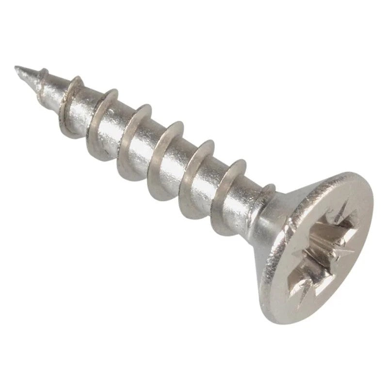 ForgeFix Multi-Purpose Pozi Compatible Screw CSK ST S/Steel