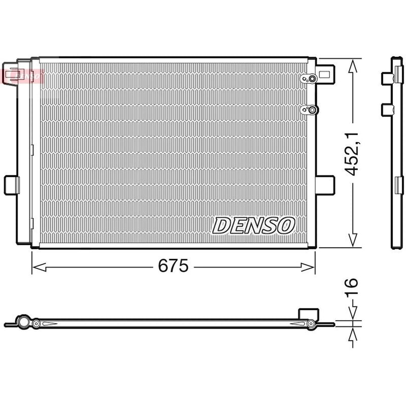 Denso Air Conditioning Condenser DCN32065