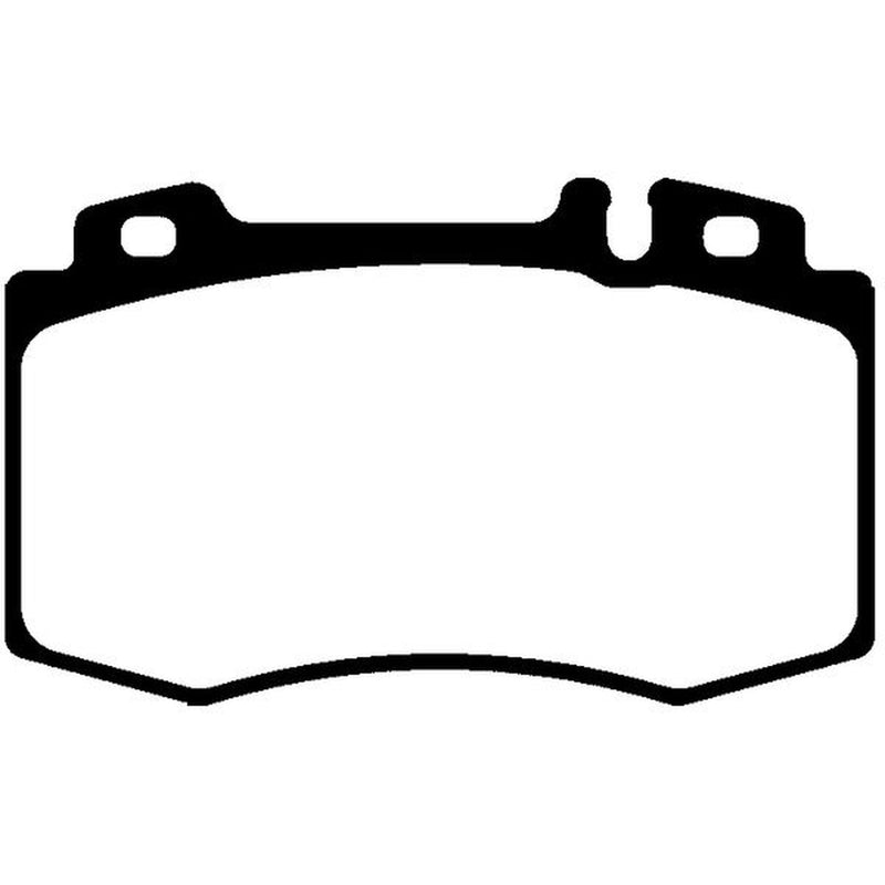 Abtex Front Brake Pad Set PLU3777